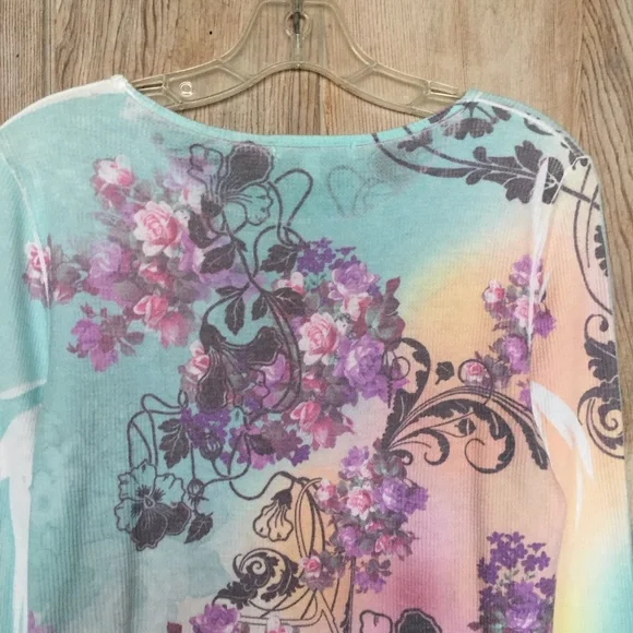 Light Thermal Weave Long Sleeve Top PM - Picture 9 of 12